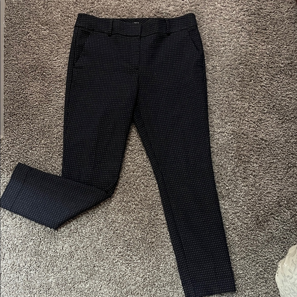 Black and White Patterned cv Pants